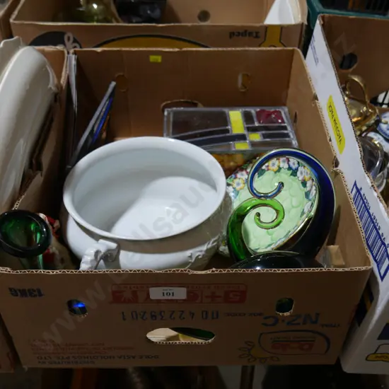 Glassware etc