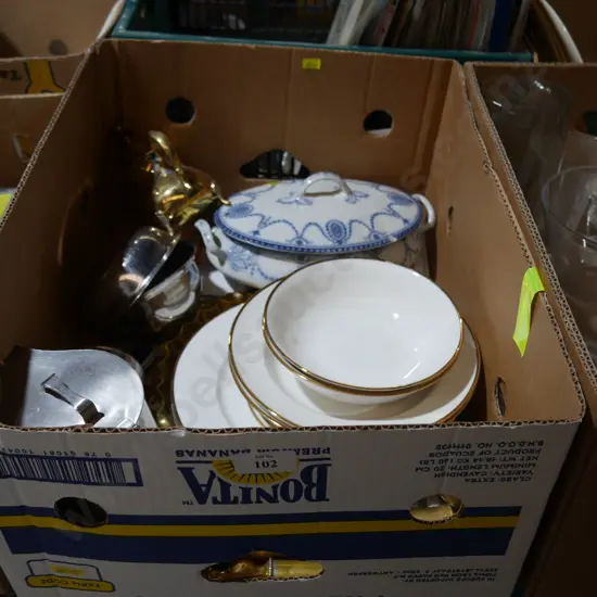 Dinnerware etc