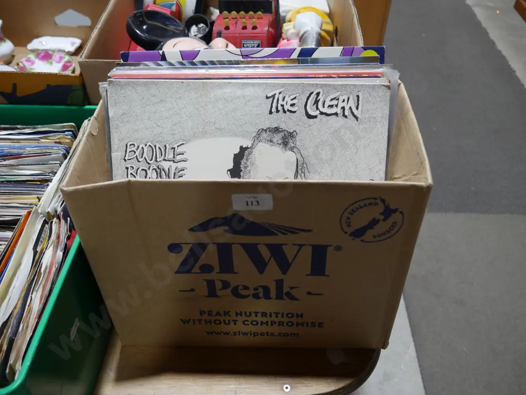 Box of records - NZ, Flying Nun Image 1++