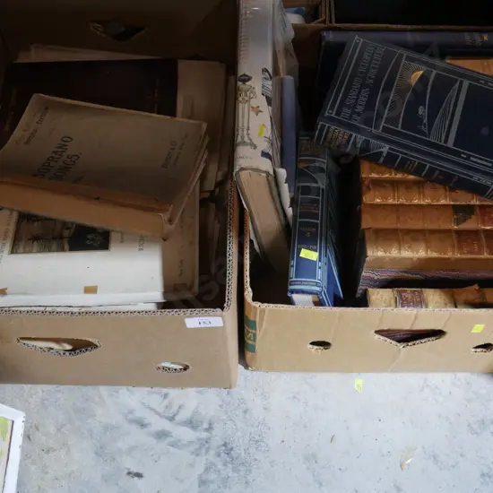 Books, sheet music
