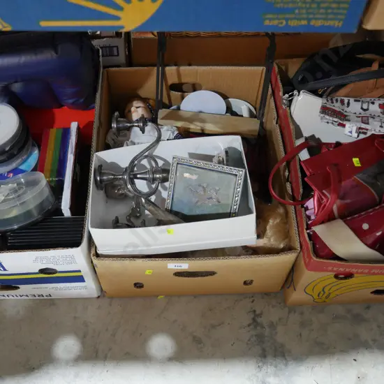 3 boxes of sundries