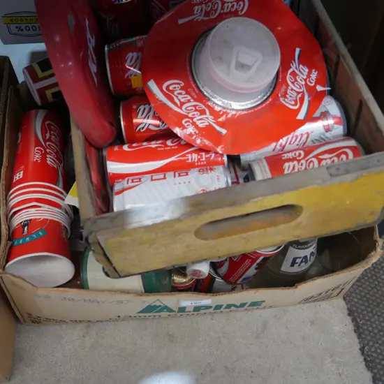 Coca cola items etc