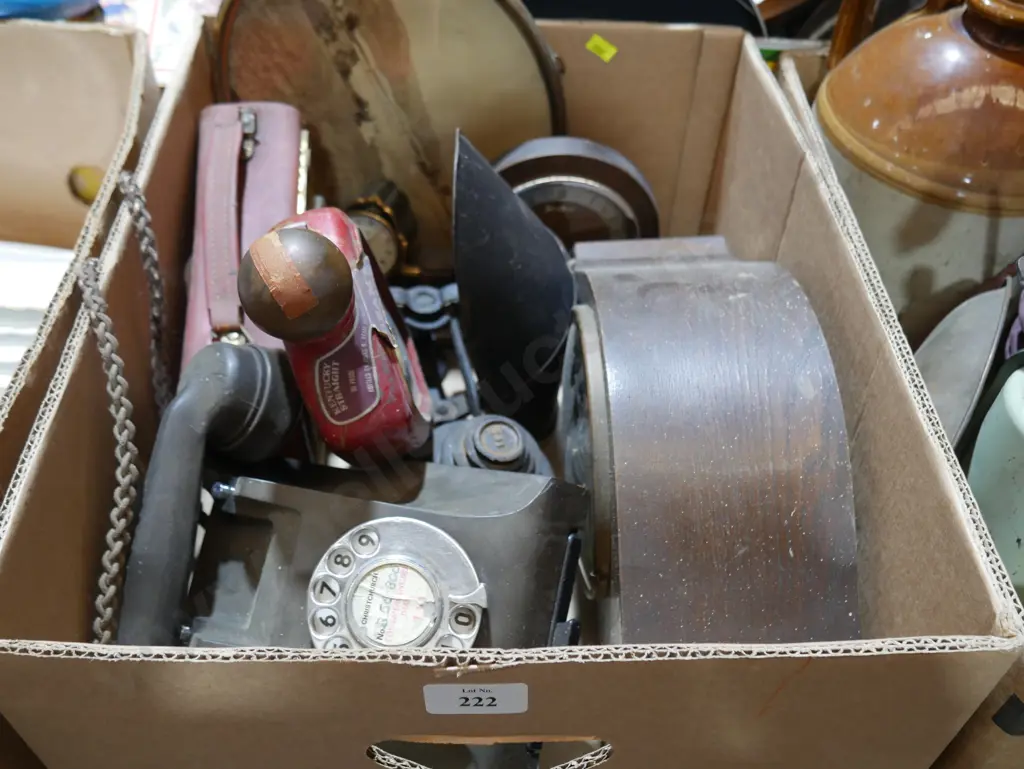 Old telephone, scales etc Image 1++