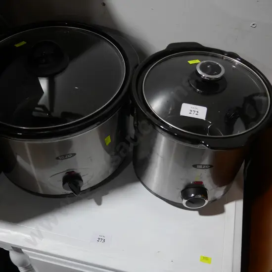 2 slow cookers
