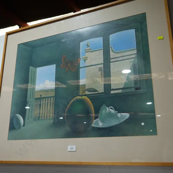 Framed artwork