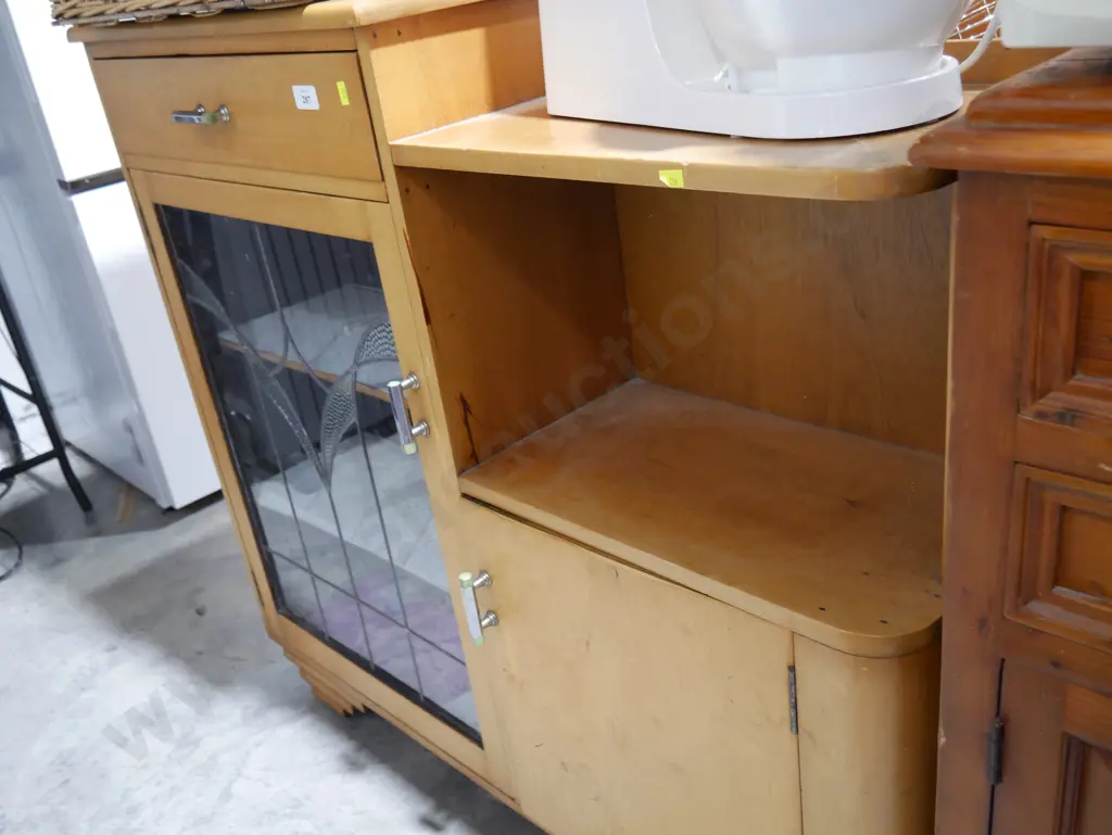 Leadlight cabinet Image 1++