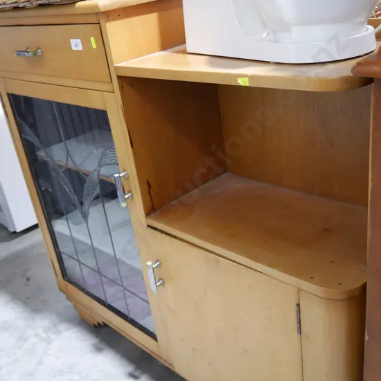 Leadlight cabinet