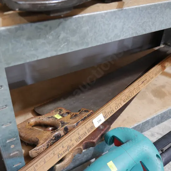 Saws and rulers