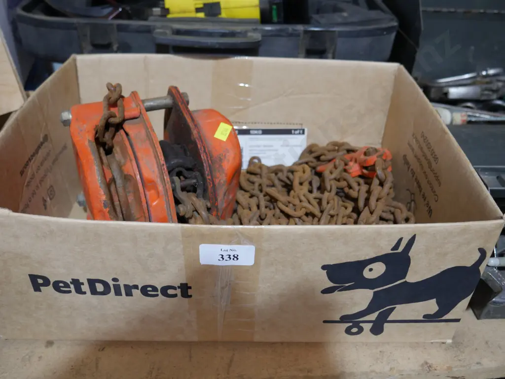 Chain winch Image 1++