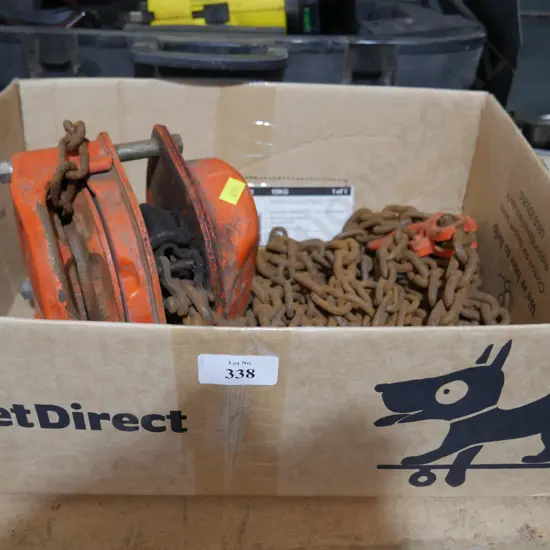 Chain winch
