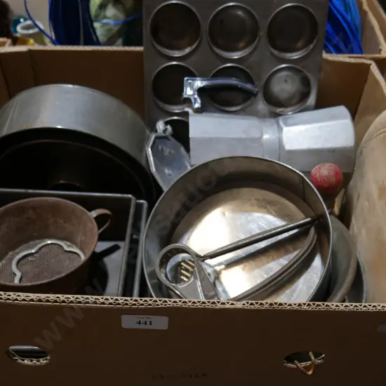 Baking tins etc