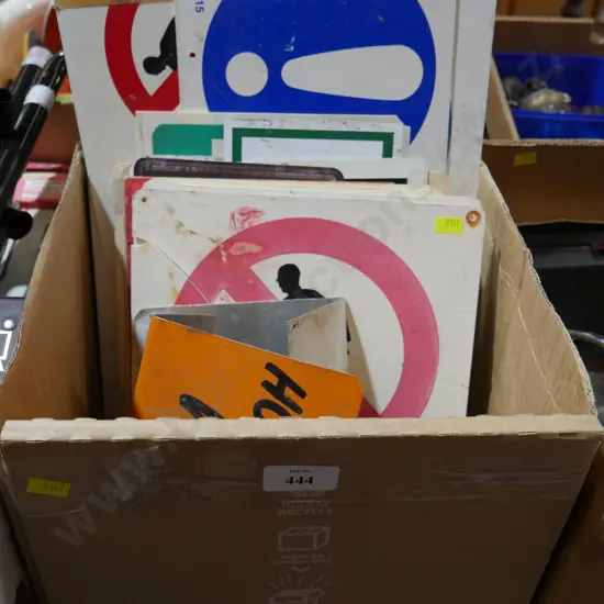 Hazard signs