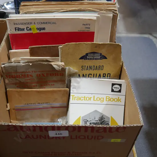 Car manuals etc