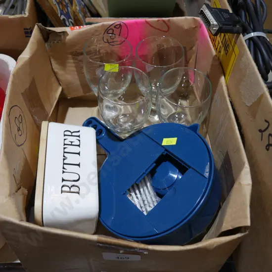 Stem glasses etc