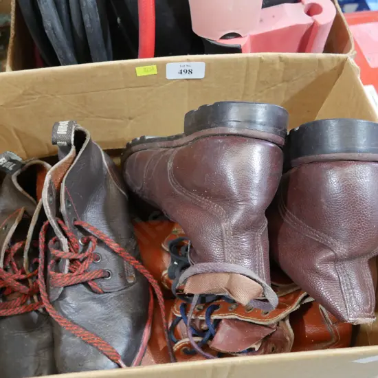 3 pairs boots