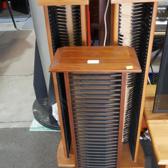 CD and DVD racks