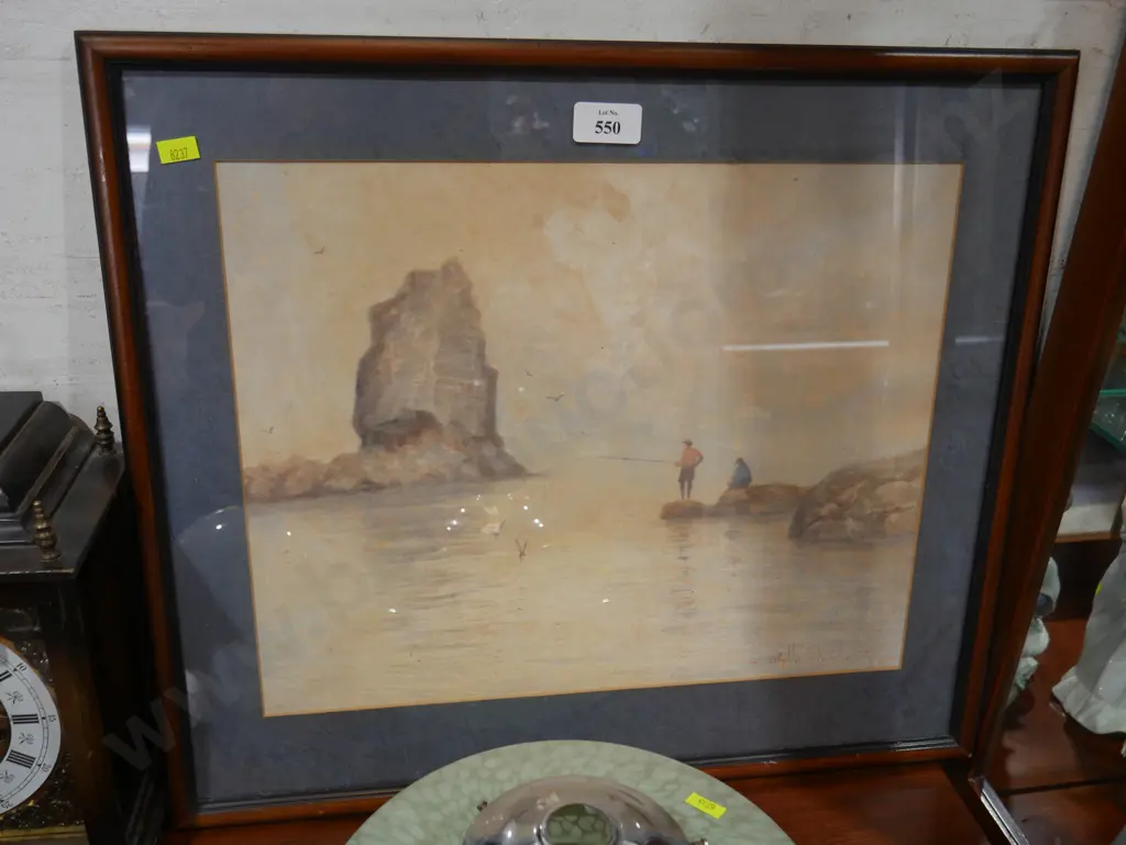 Framed Blythe Fletcher painting Image 1++