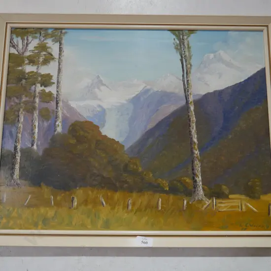 Vicary oil painting