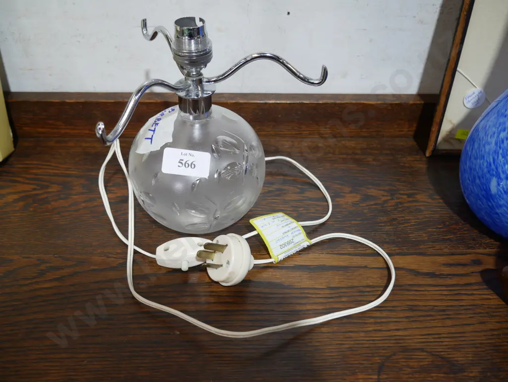 Webb Corbett crystal lamp Image 1++