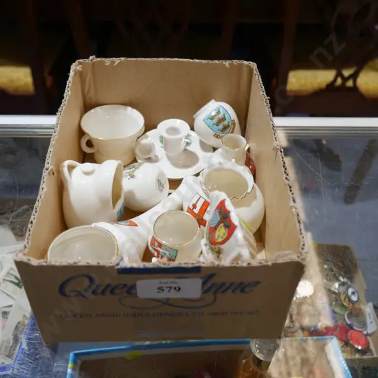 Crested china