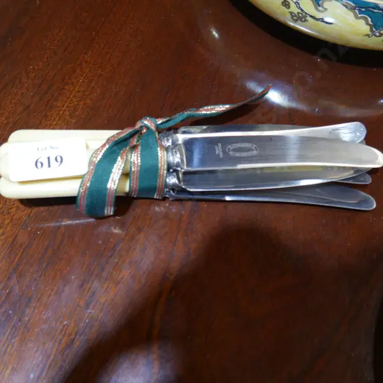 Bone handled knives