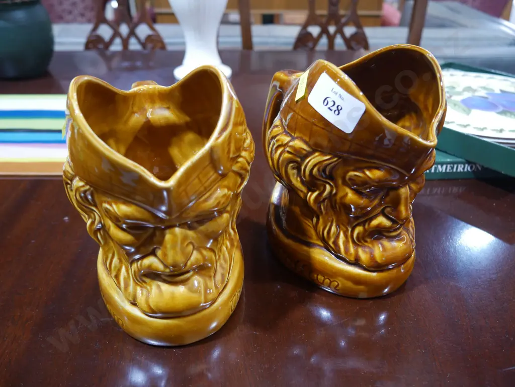 2 Crown Lynn McCallum whisky water jugs Image 1++