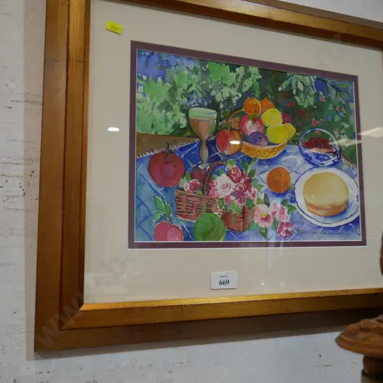 Framed artwork