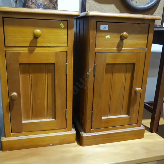 Pair of bedsides
