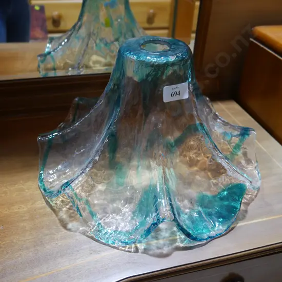 Glass lampshade