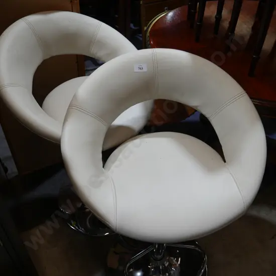 Pair bar stools