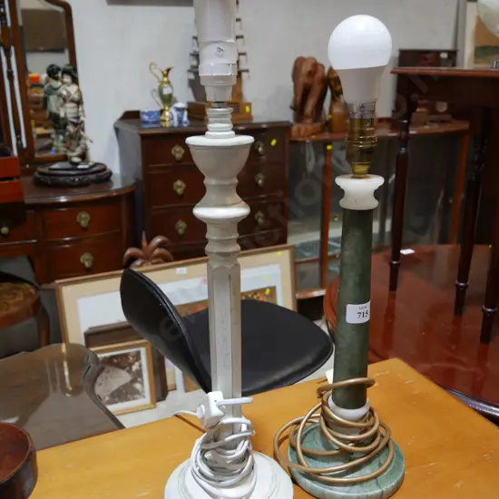 2 lamps