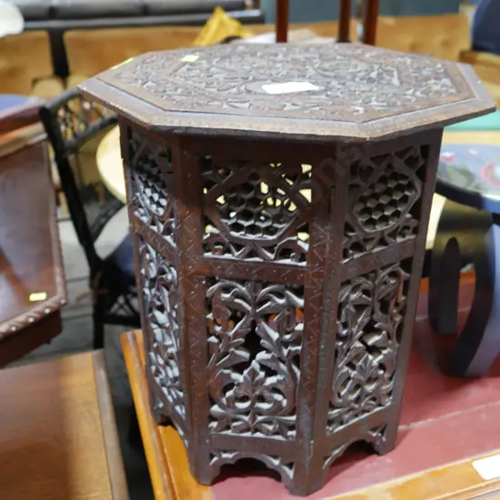 Carved stool