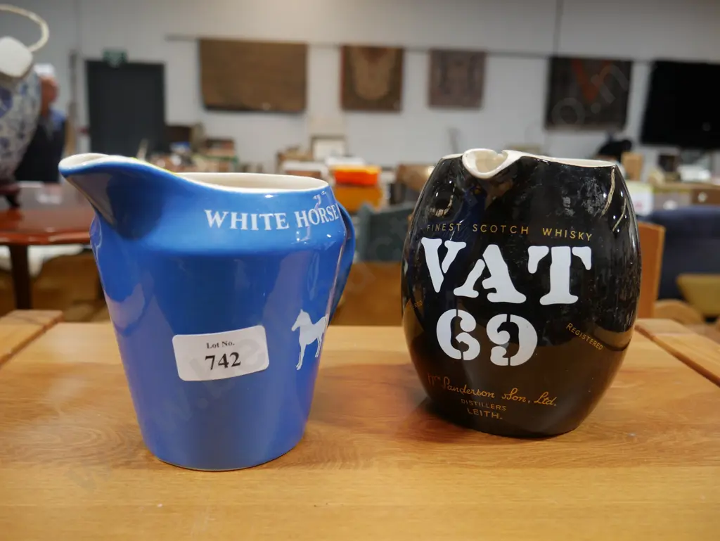 2 whiskey jugs Image 1++