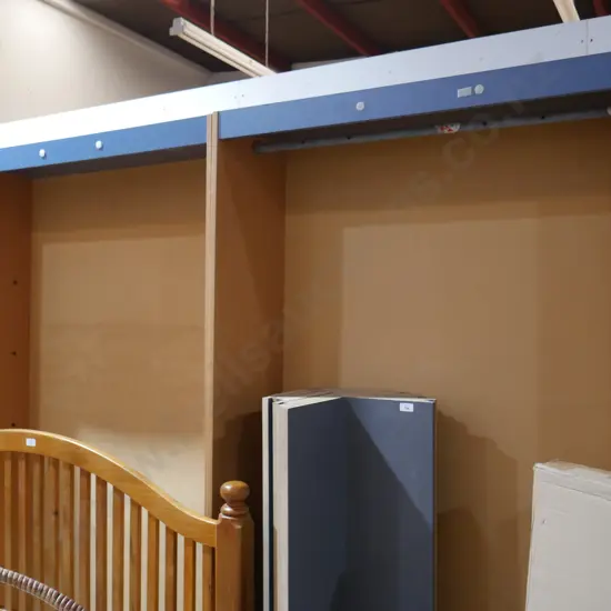 2 large book cases