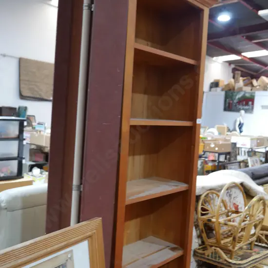 Narrow bookcase