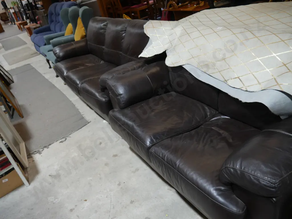 2 piece leather couches Image 1++