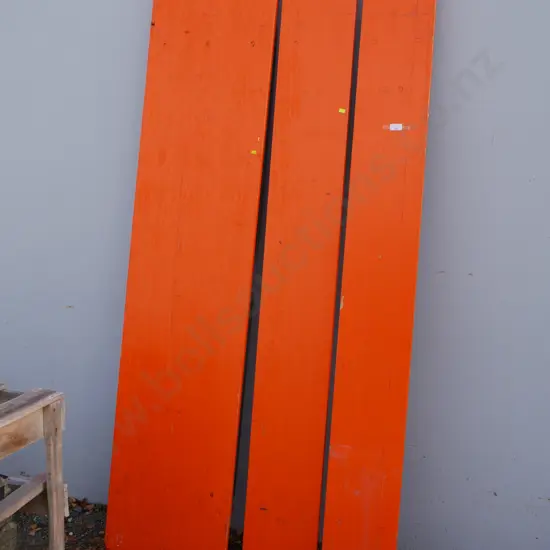 Folding outdoor table and benches
