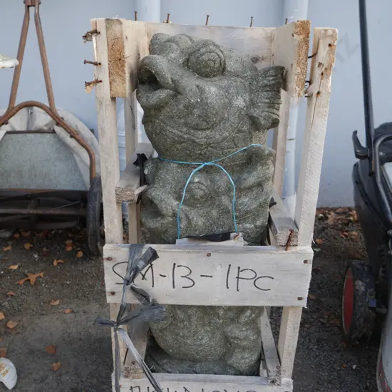 Fish stack statue