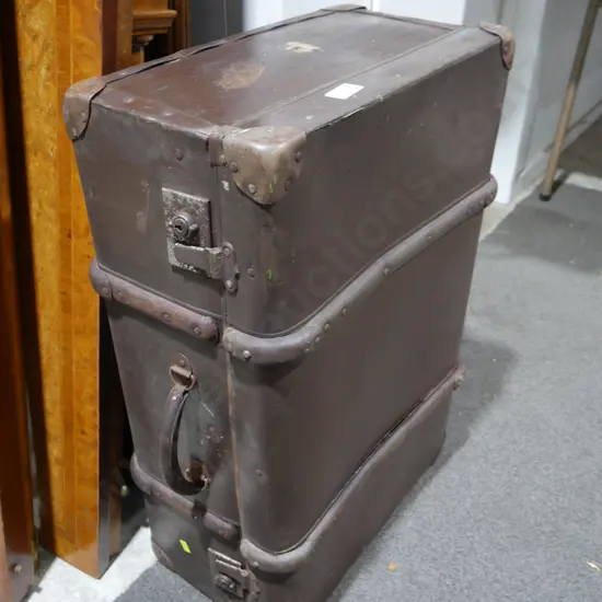 Vintage travel trunk