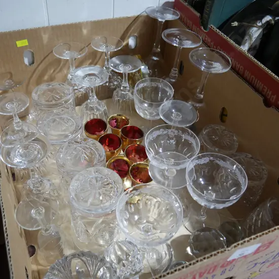 Crystalware, Glassware