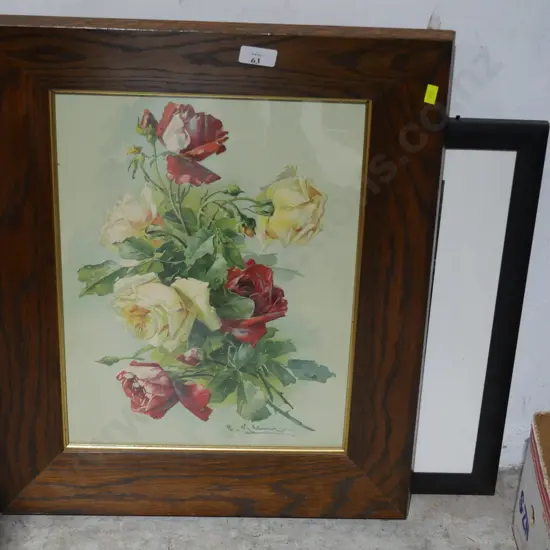 2 framed prints