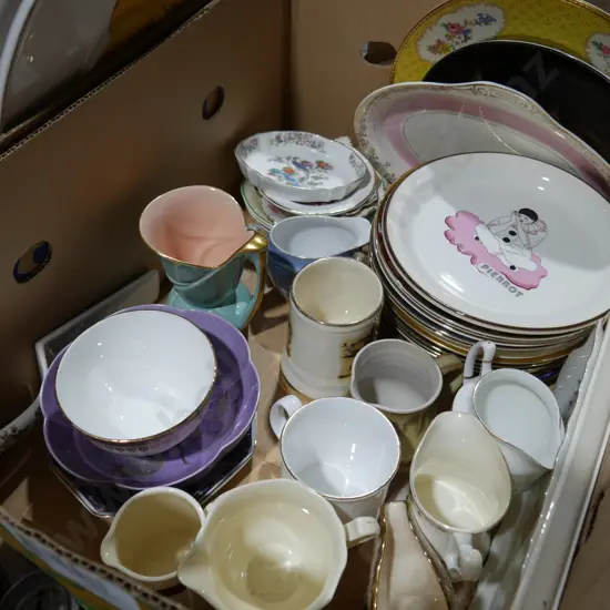 Assorted china
