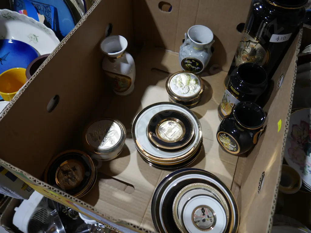Chokin art plates, vases Image 1++