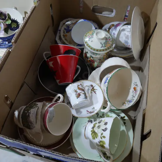 Assorted china