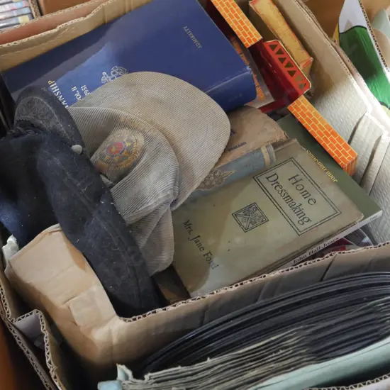 Records, books etc