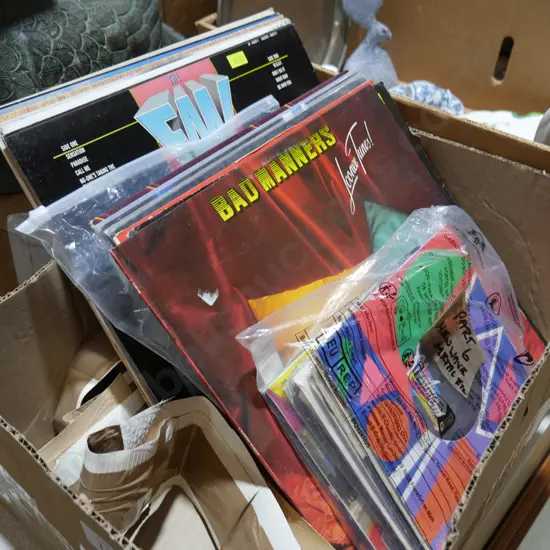 LP's, singles