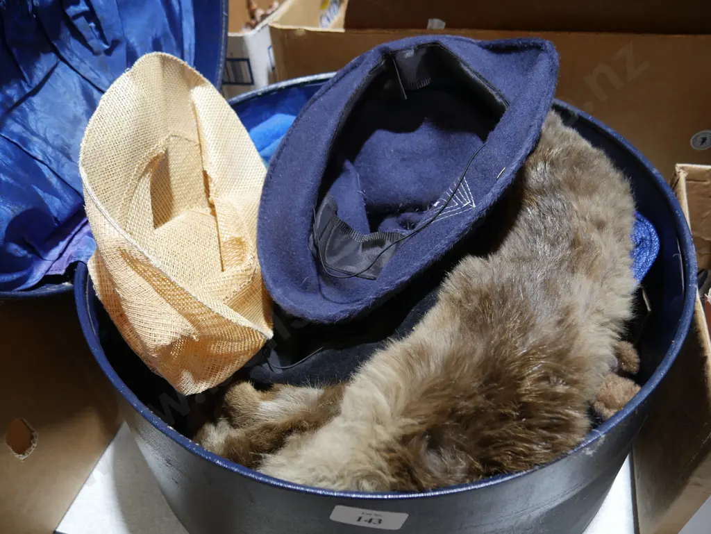 Hat box & contents Image 1++