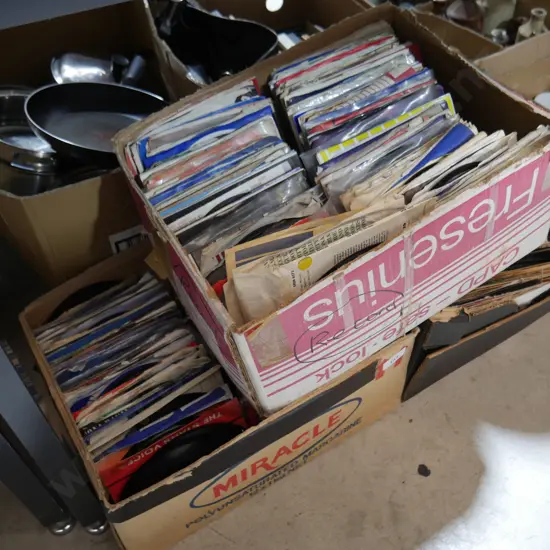 3 boxes records