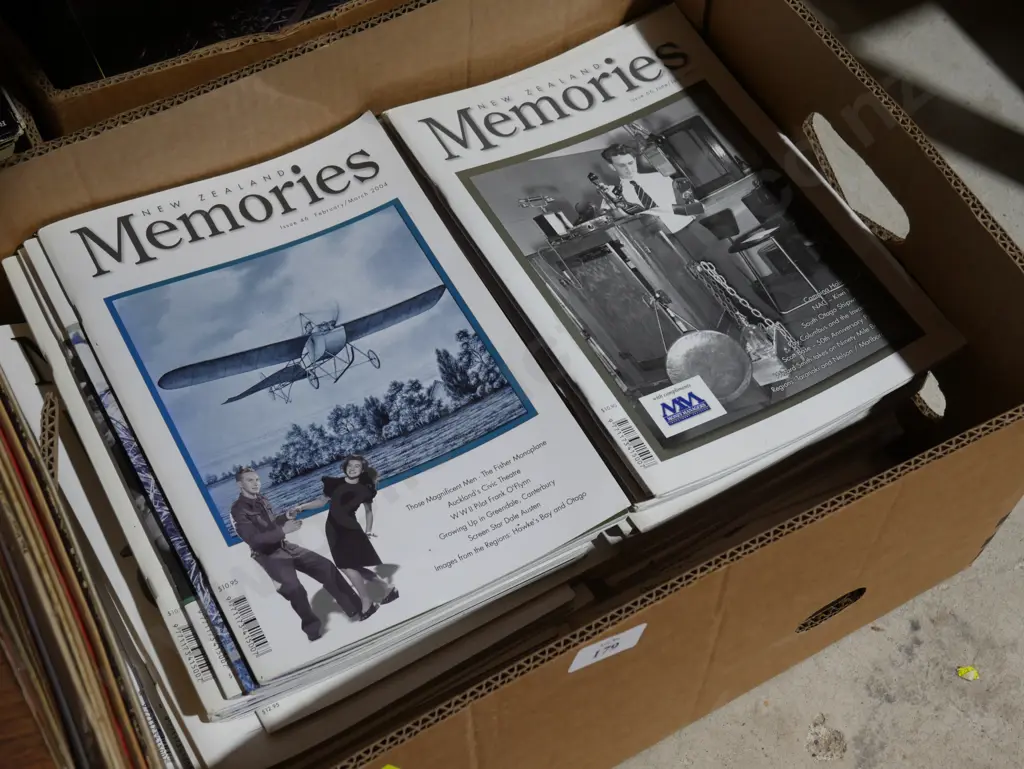 Box of memories magazines Image 1++