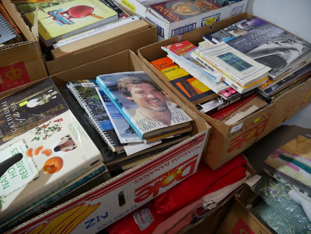 2 boxes of books Image 1++